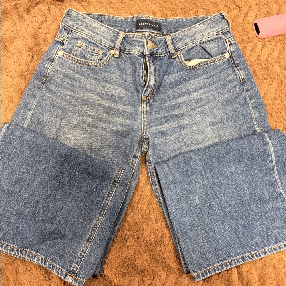dark blue jeans aeropostale